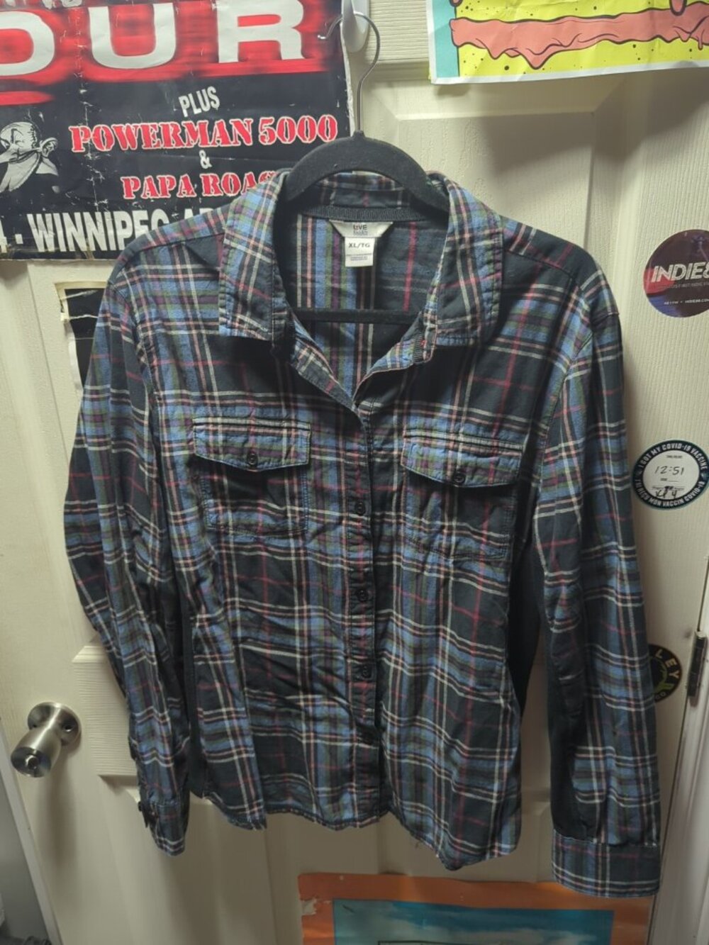Love Ellen DeGeneres Button Down Long Sleeve Shirt